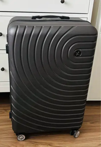 Cestovný kufor Lara bags veľkosť L tmavošedy
