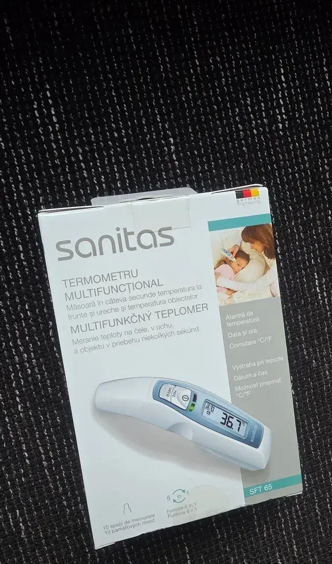 NOVÝ Sanitas SFT 65 teplomer