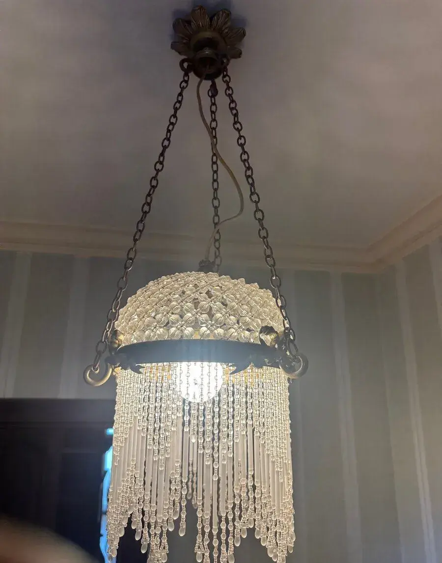 Krištáľový závesný luster