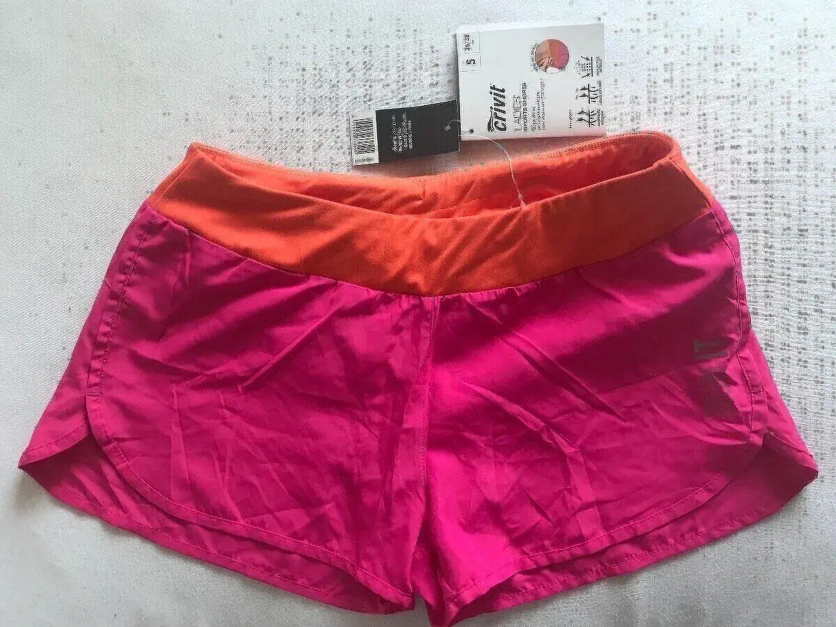 Damske ruzove sortky na sport / cvicenie, velkost S (36/38)