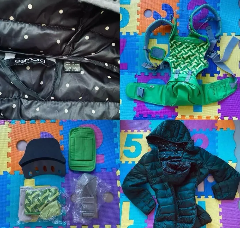 Ergonomický nosič Nuvolino Active Hipseat + nosičská bunda