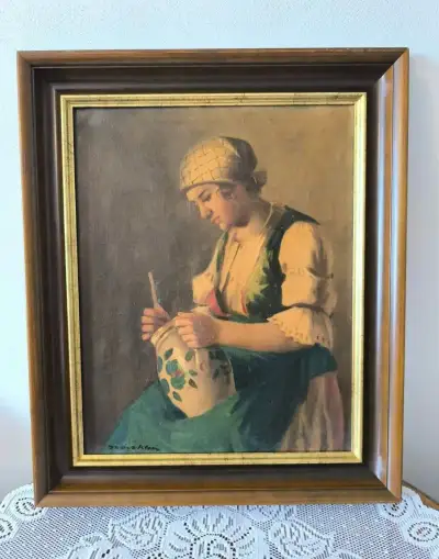 István Szász olejomaľba na plátne