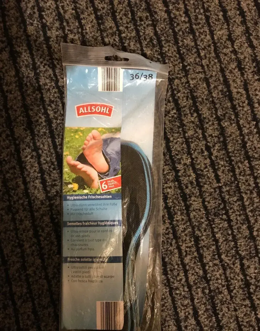 Hygienické vložky do topánok Allsohl