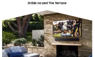 Vonkajší nástenný držiak TV veľký Samsung nový