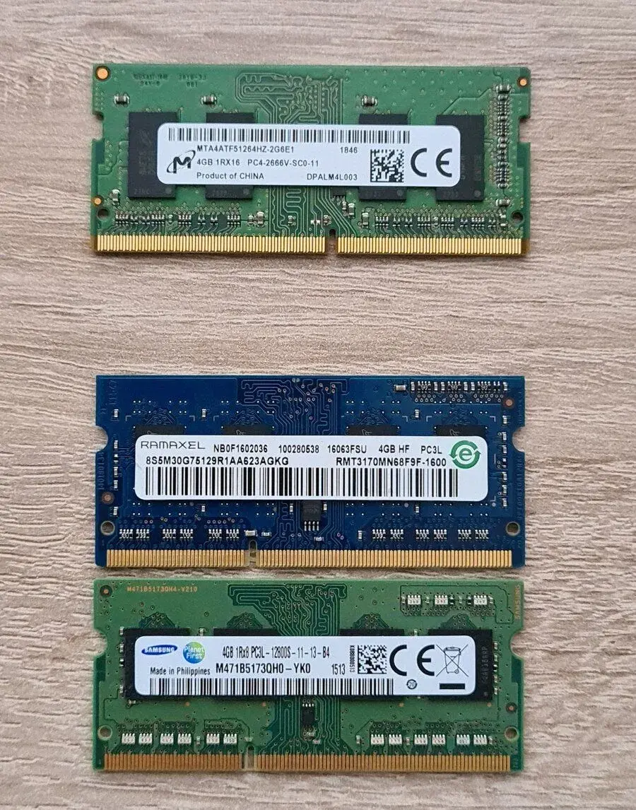 RAM do notebooku 4GB (DDR4 2666MHz / DDR3L 1600MHz) SO-DIMM