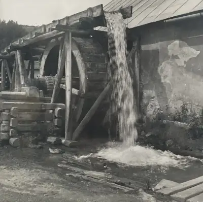 Ján Halaša - Starý mlyn v Polerieke, okolo 1935