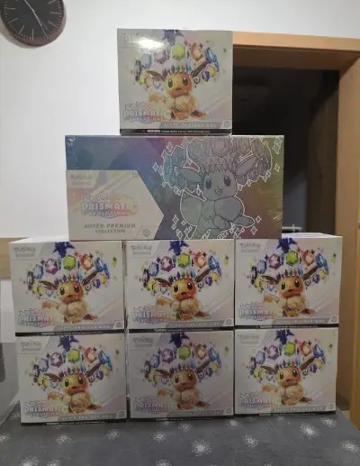 Pokémon Prismatic Evolutions ETB + SPC