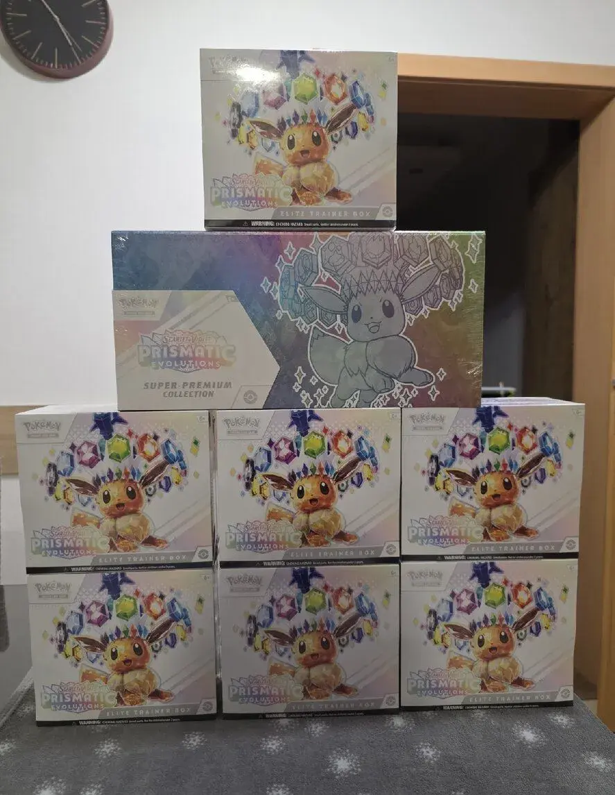 Pokémon Prismatic Evolutions ETB + SPC