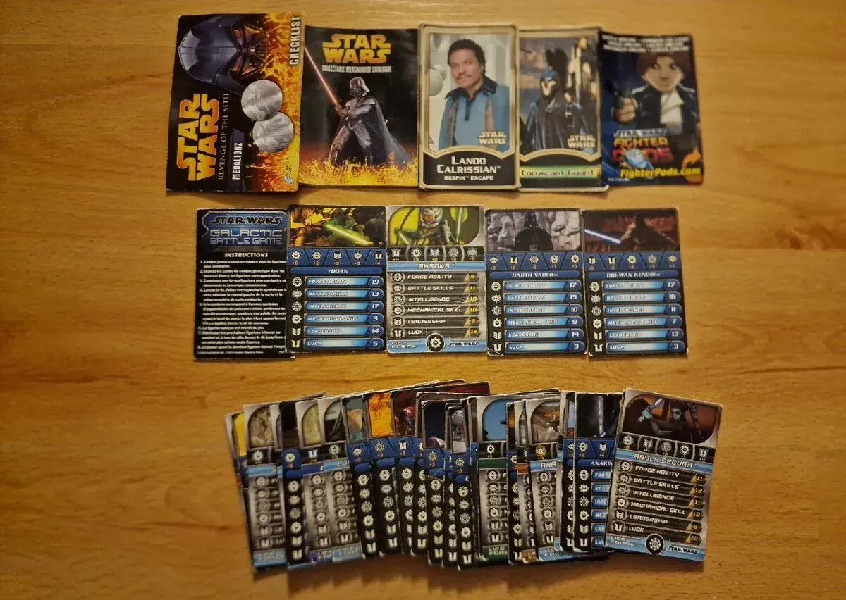Star Wars kartičky