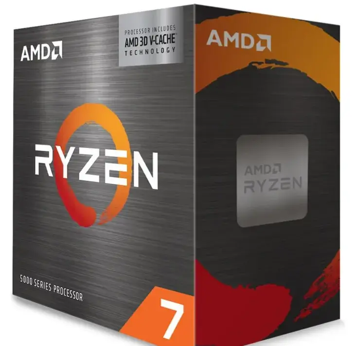 AMD Ryzen 7 5800X3D, 8C/16T, 3.40-4.50GHz