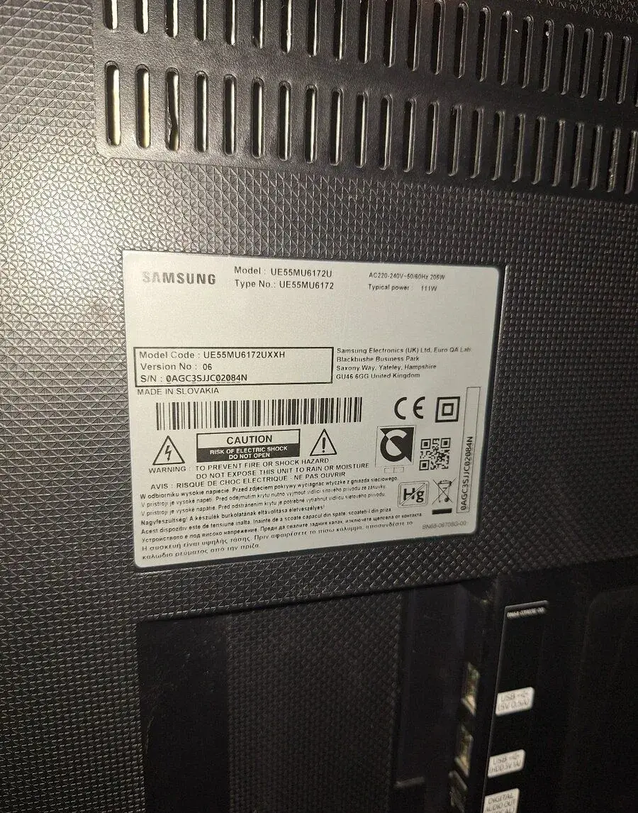 Televizor samsung nahradne diely