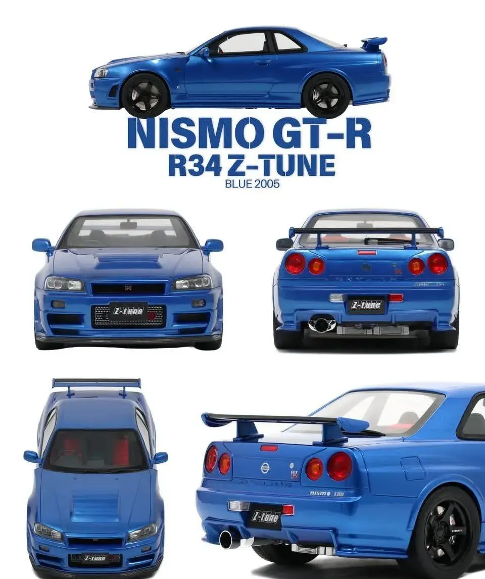 Nissan skyline r34 1:12 ottomobile