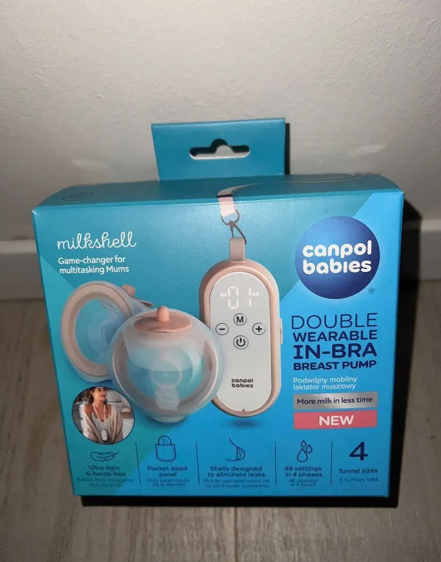 Canpol babies MilkShell – dvojitá elektrická odsávačka mliek