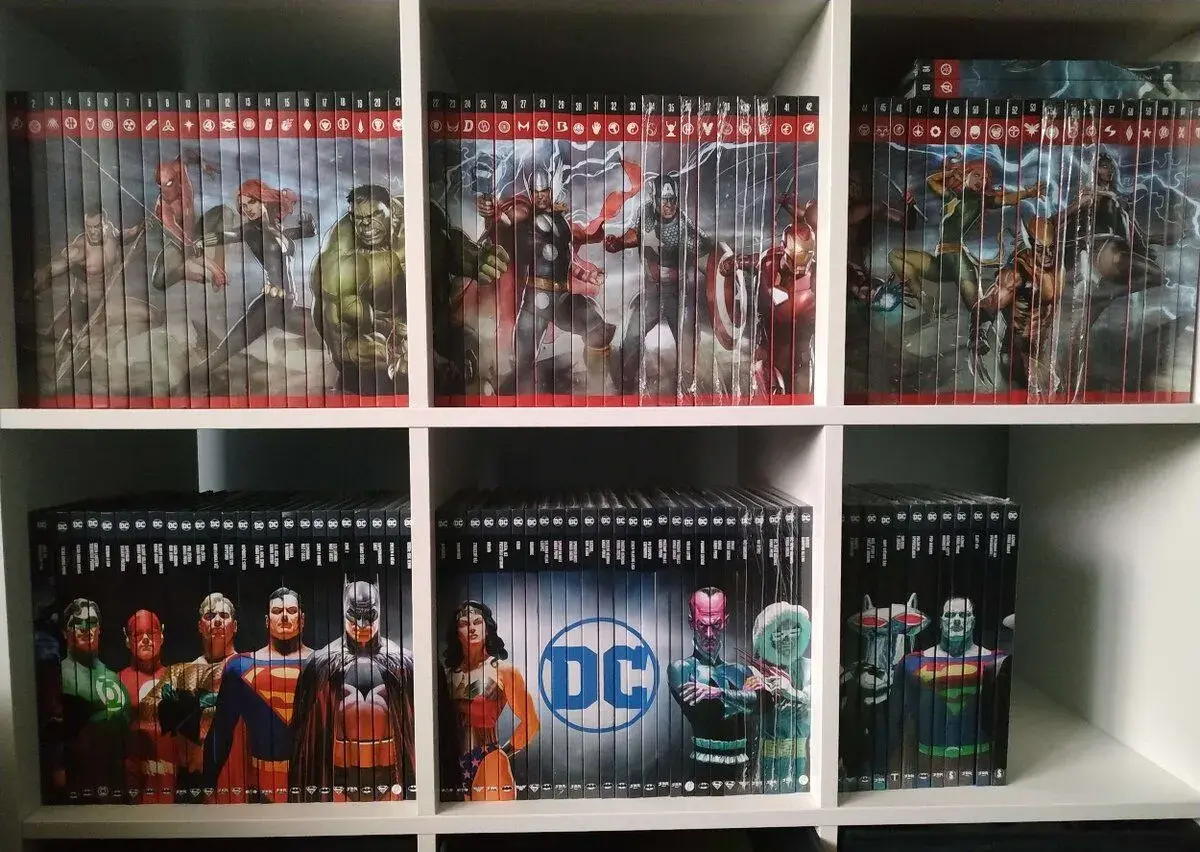 Komiksové komplety DC a NHM