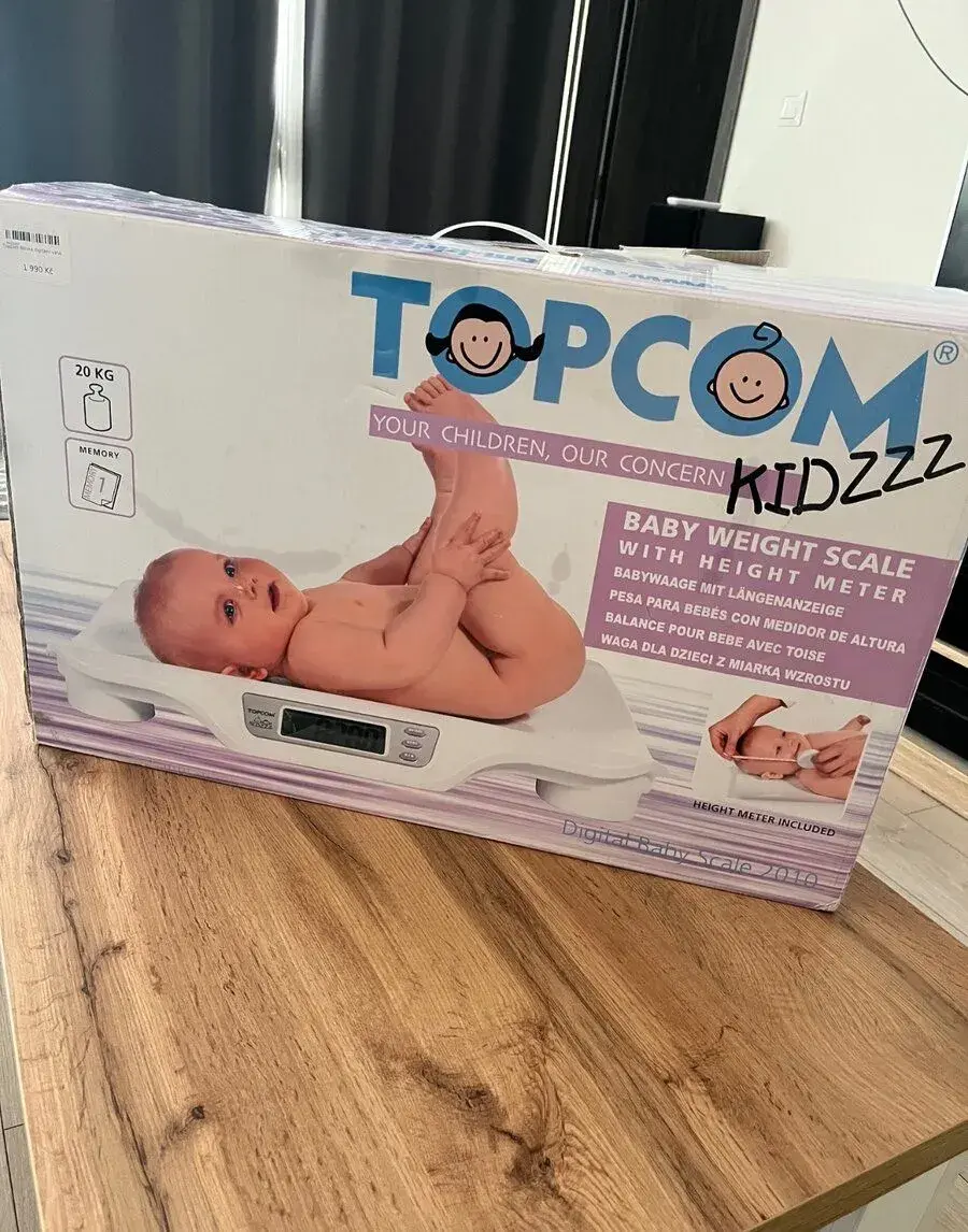 Novorodenecká digitálna váha Topcom Kidzzz