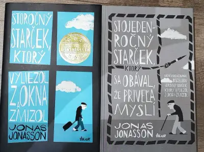 Jonas Jonasson - Storočný starček, ktorý vyliezol z okna.