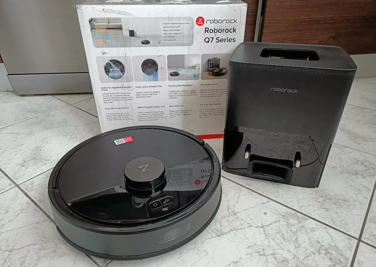 Roborock Q7 BF+ čierny