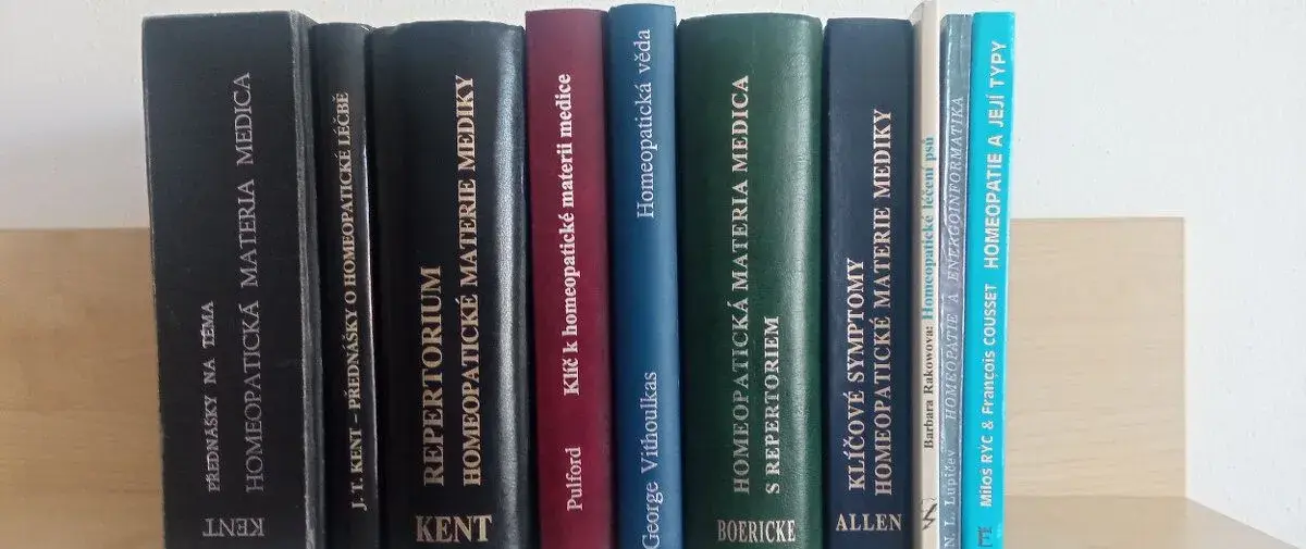 Odborné knihy homeopatia