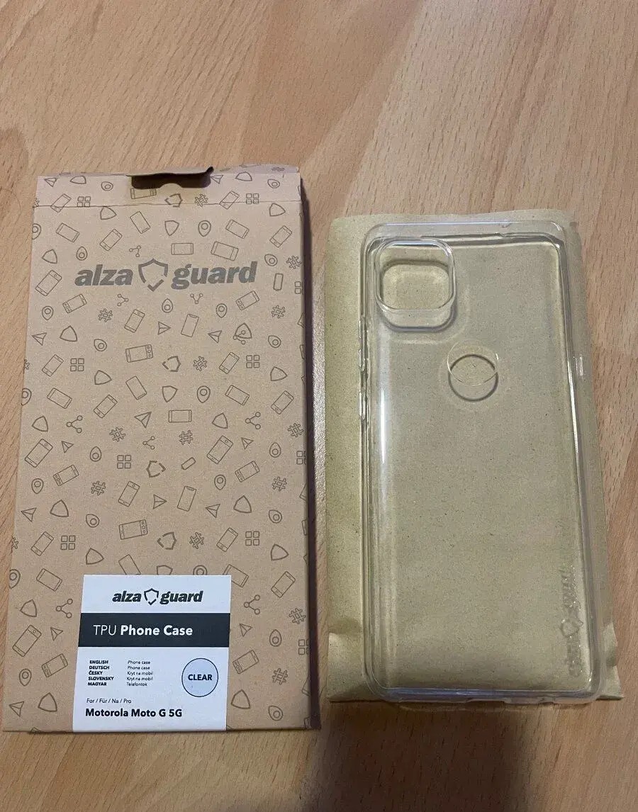 Priesvitný nový kryt na Motorola Moto G 5G