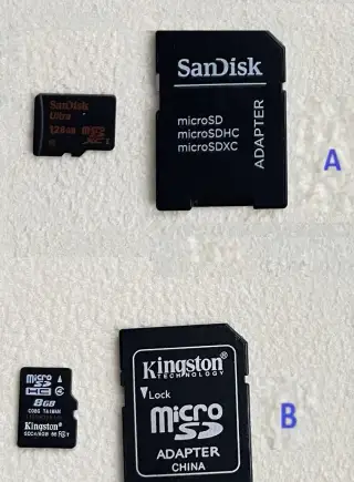 SD karty (micro SD aj s adapterom)