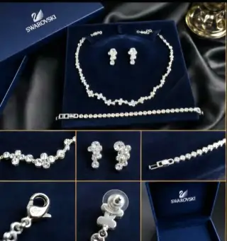 SWAROVSKI – elegantný kompletný set s originálnymi krabičkam