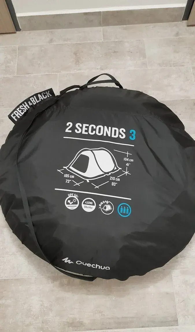 - "NOVÝ" stan 3 osoby, Fresh&Black, 2 second