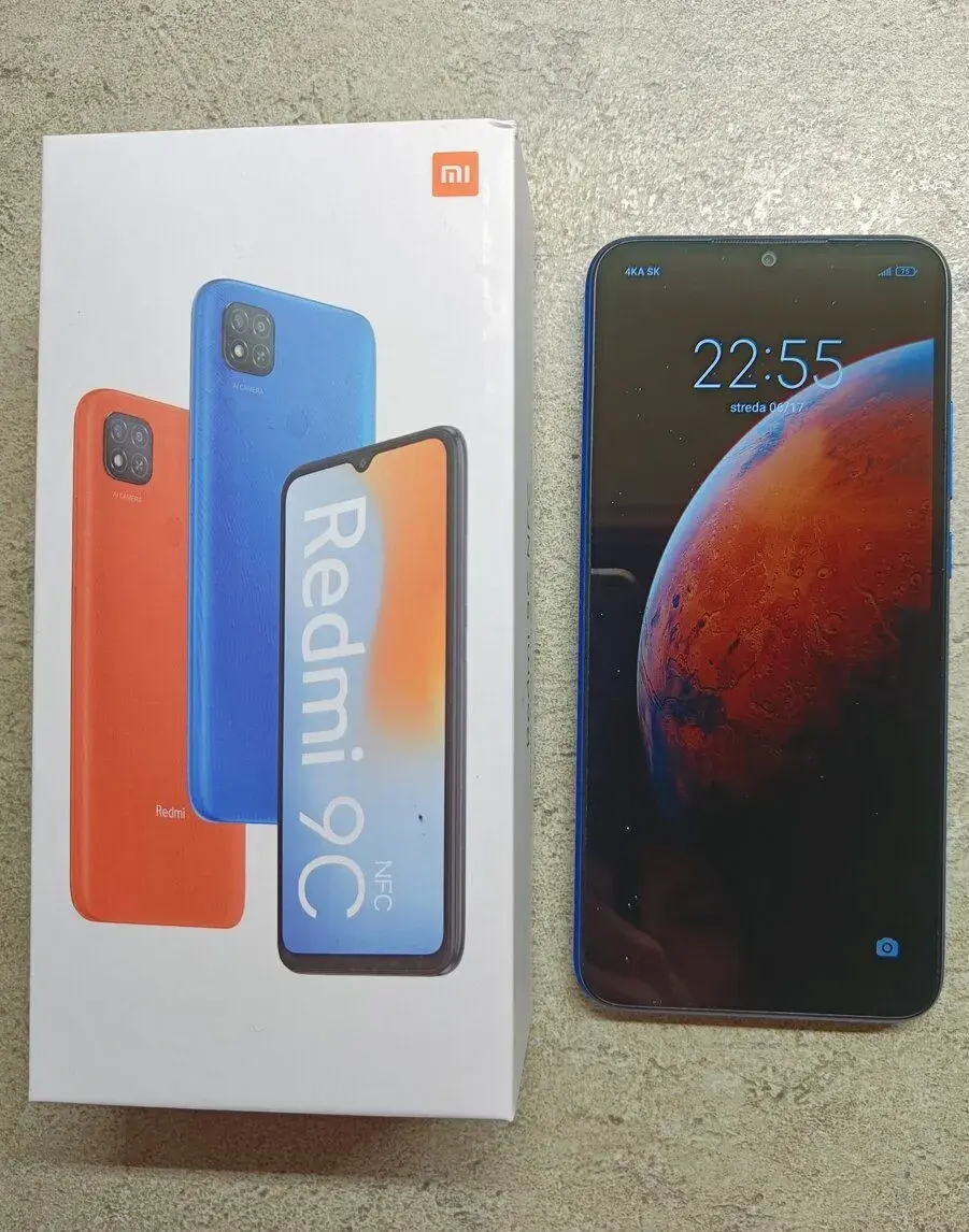 Xiaomi Redmi 9C NFC - modrý