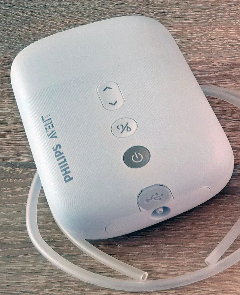 Akumulátorová + manuálna odsávačka Philips AVENT