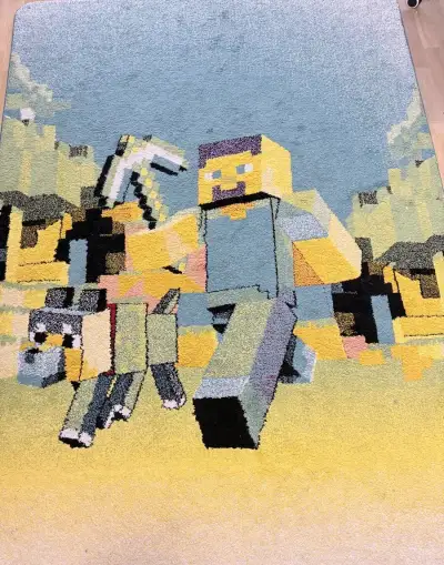 Detský Koberec Minecraft