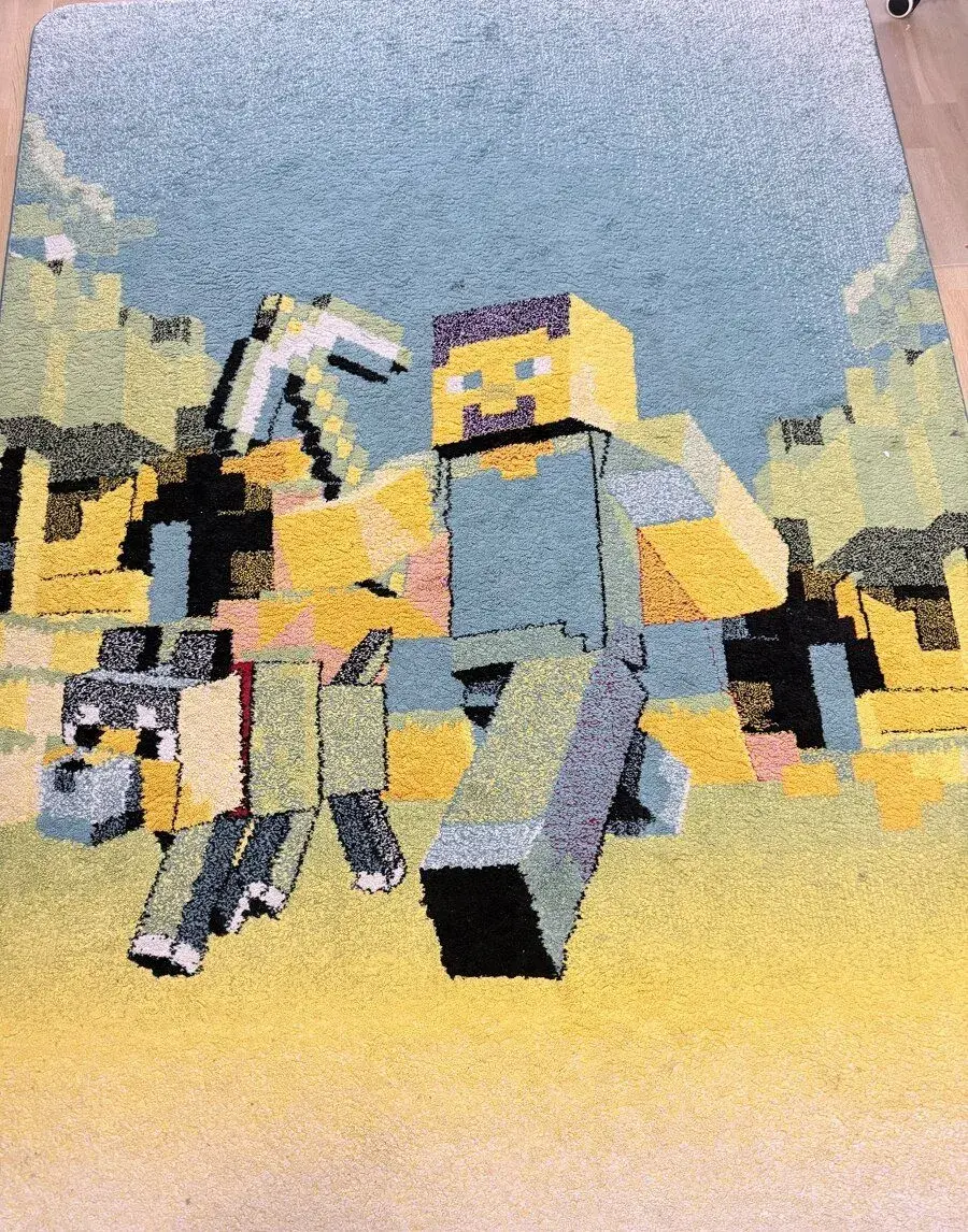 Detský Koberec Minecraft