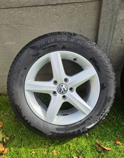Zimné kolesá originál VW Aspen R16 5x112 – pneu Matador