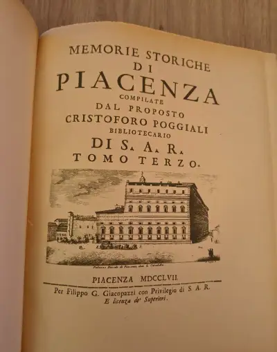 Starožitna Talianska Kniha 3 ( cca 1750 )
