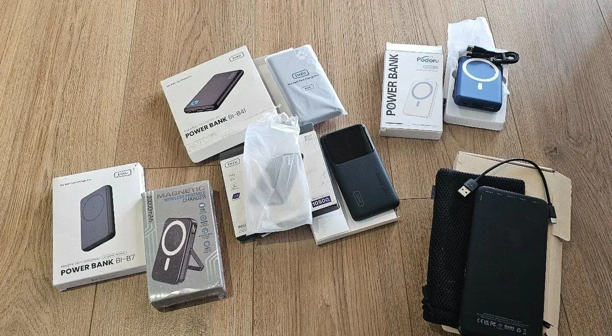 Nová powerbank viac druhov