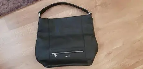 Originá novál kožená kabelka Lasocki