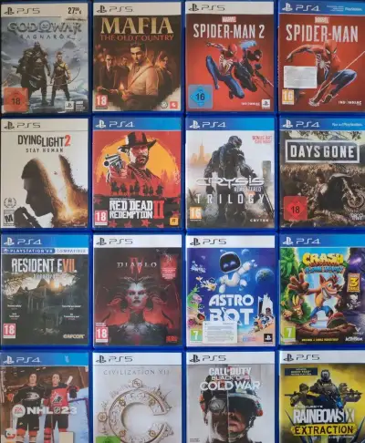 Hry ps5 ps4 playstation