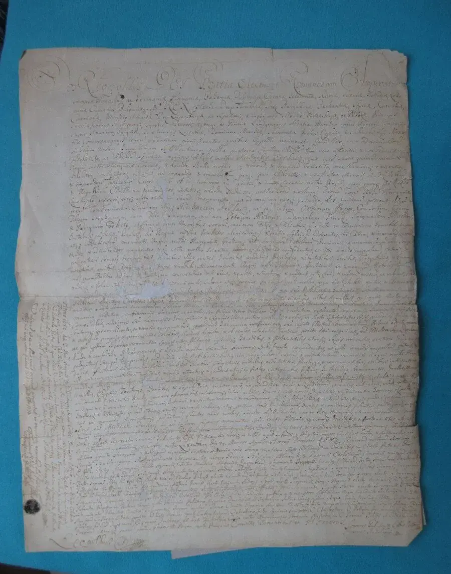Listina r. 1733 rodu Berdacz a iných rodov, cisár Leopold I.
