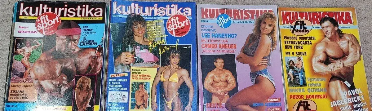 Retro časopisy KULTURISTIKA