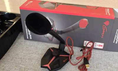 Streamovací mikrofón Genesis Radium 200 (USB) – ako nový / m