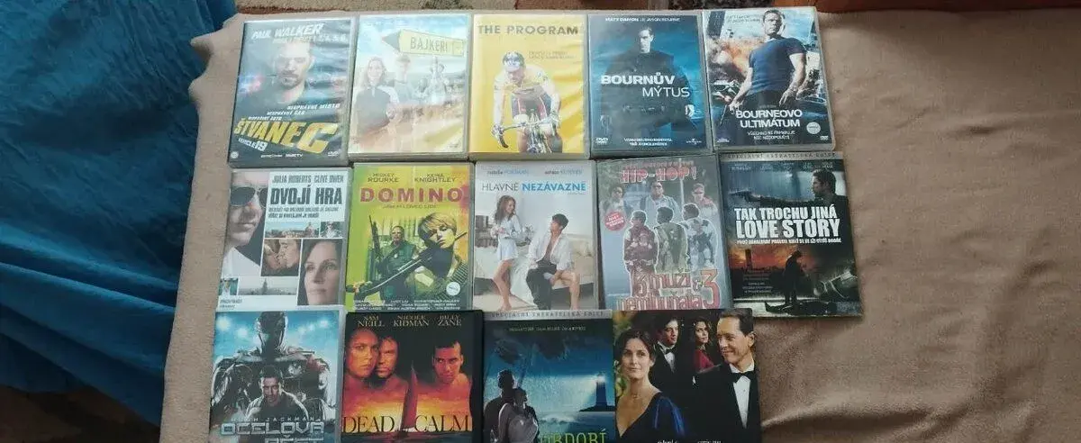 DVD filmy originál v zachovalom stave