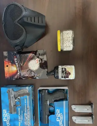 Airsoftová pištoľ Walther P22