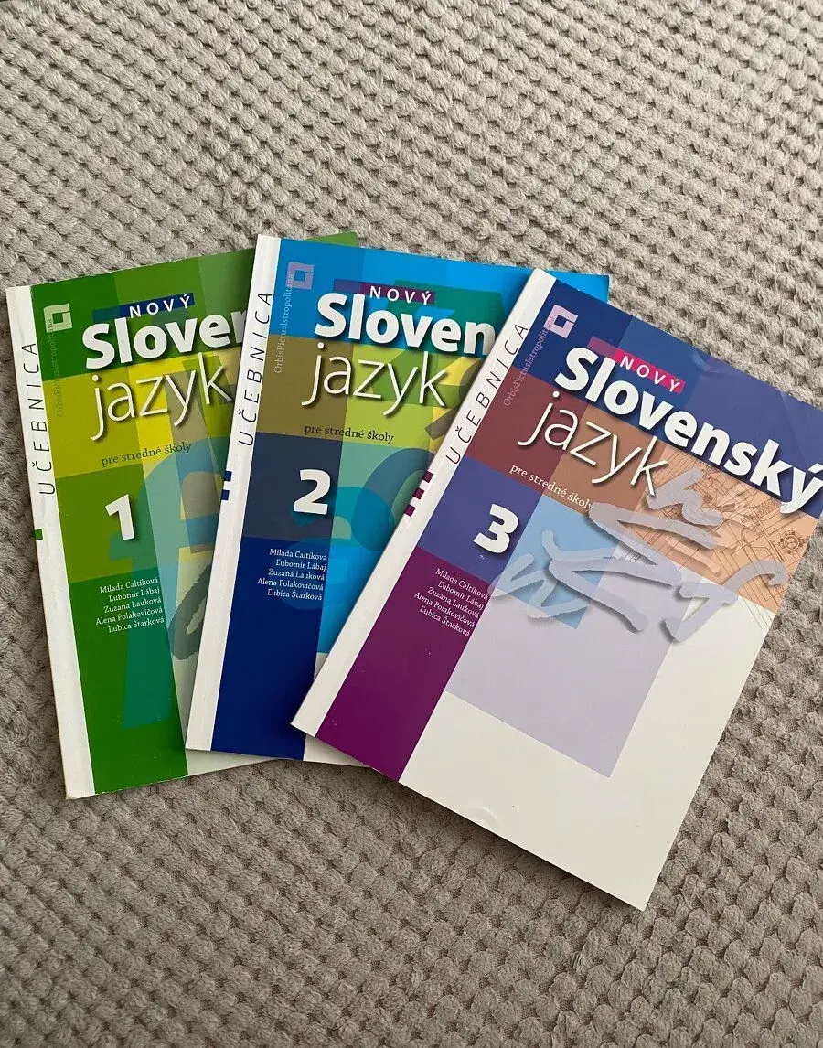 Slovenský jazyk 1,2,3 - učebnica