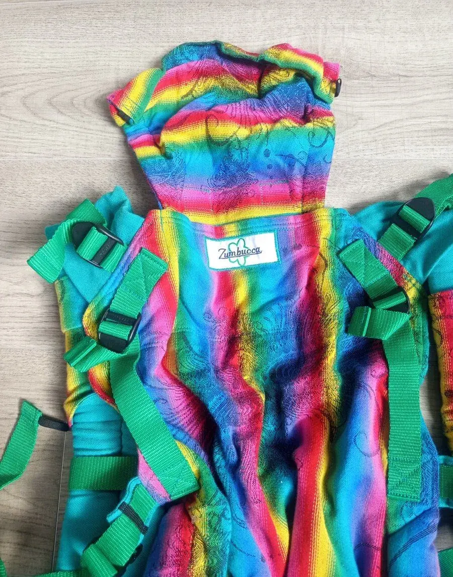 Ergonomický nosič Zumbucca – Dúhový / Rainbow