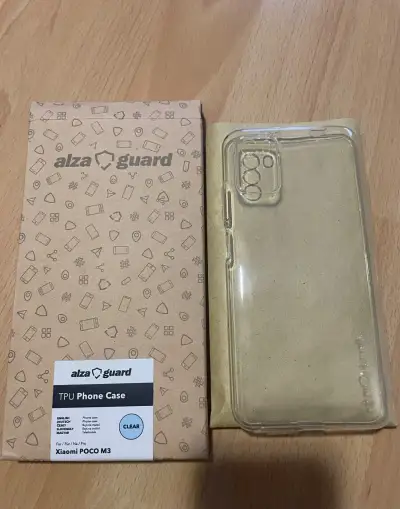 Priesvitný nový kryt na Xiaomi POCO M3