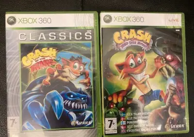 Hry Crash Bandicoot na xbox 360