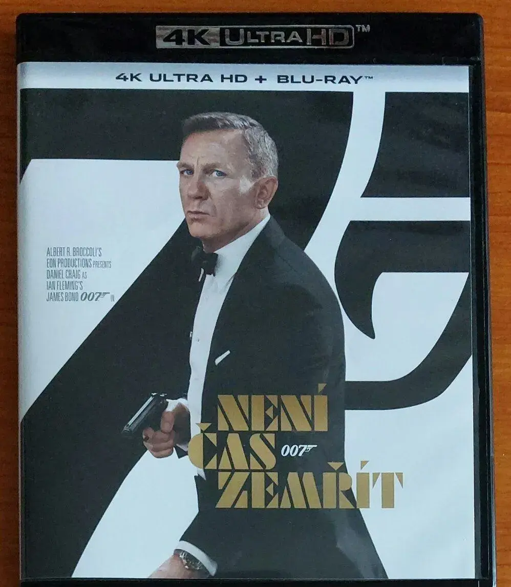 BD + 4K UHD James Bond - Nie je čas zomrieť
