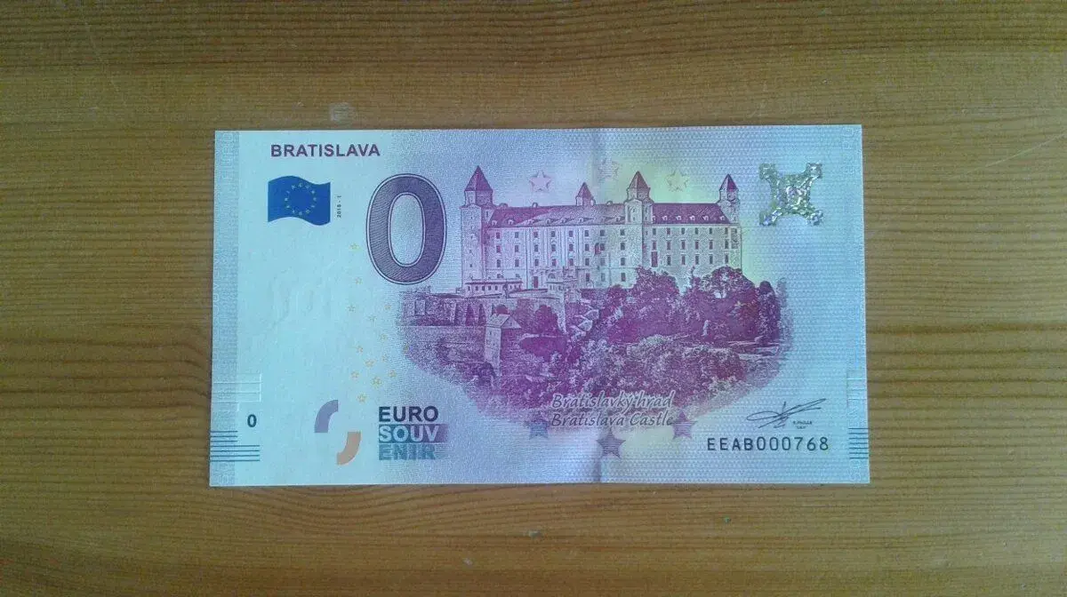 0 euro bankovka BA 2018-1 chyba