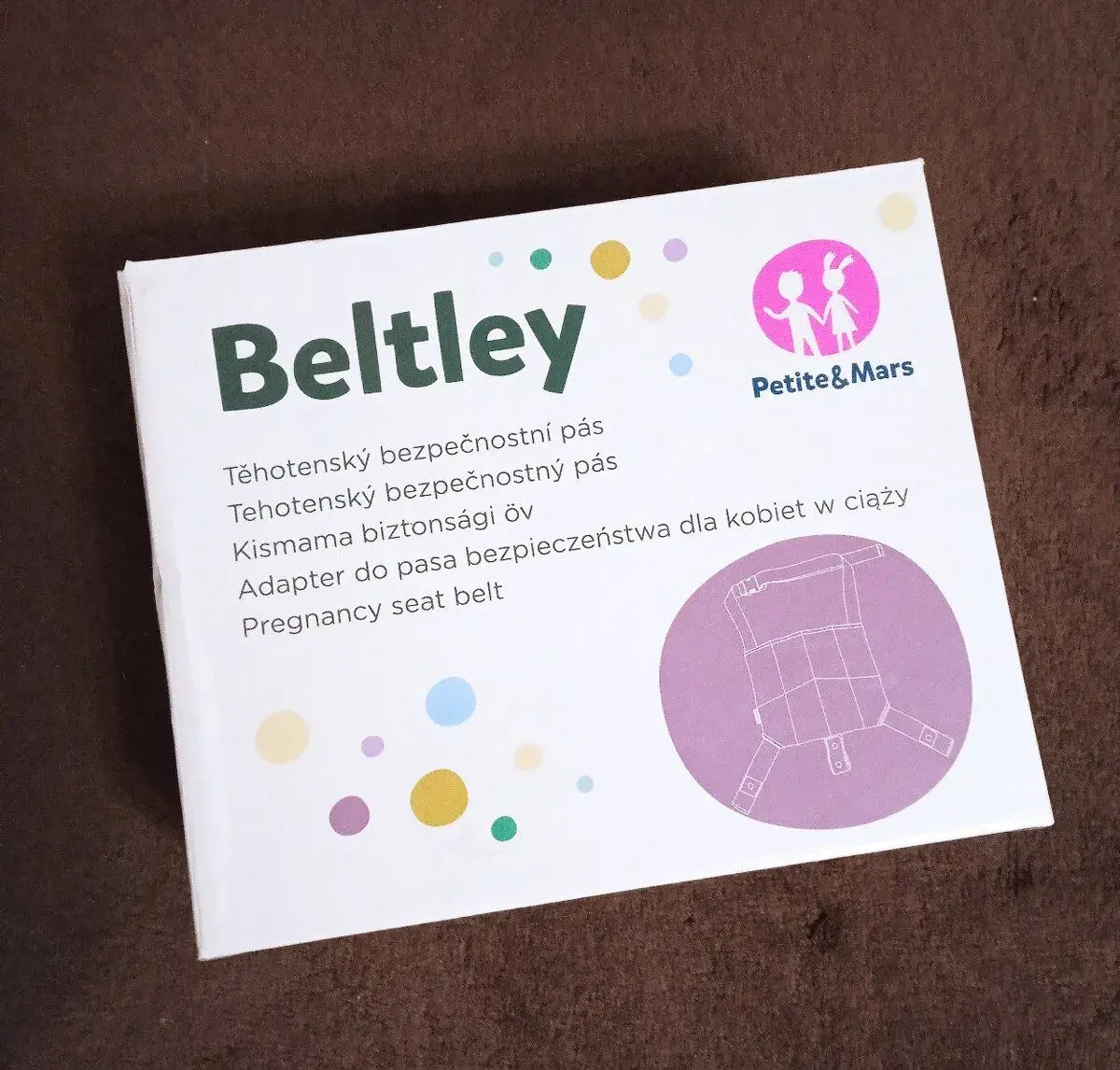 Tehotenský bezpečnostný pás Beltley