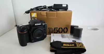 Nikon D500 – nepoužitý, počet záberov 0, stav nového kusu