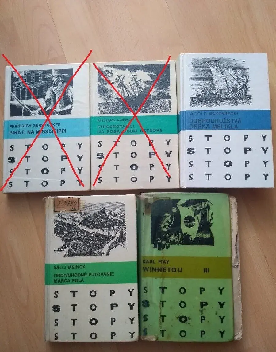 Knihy Stopy