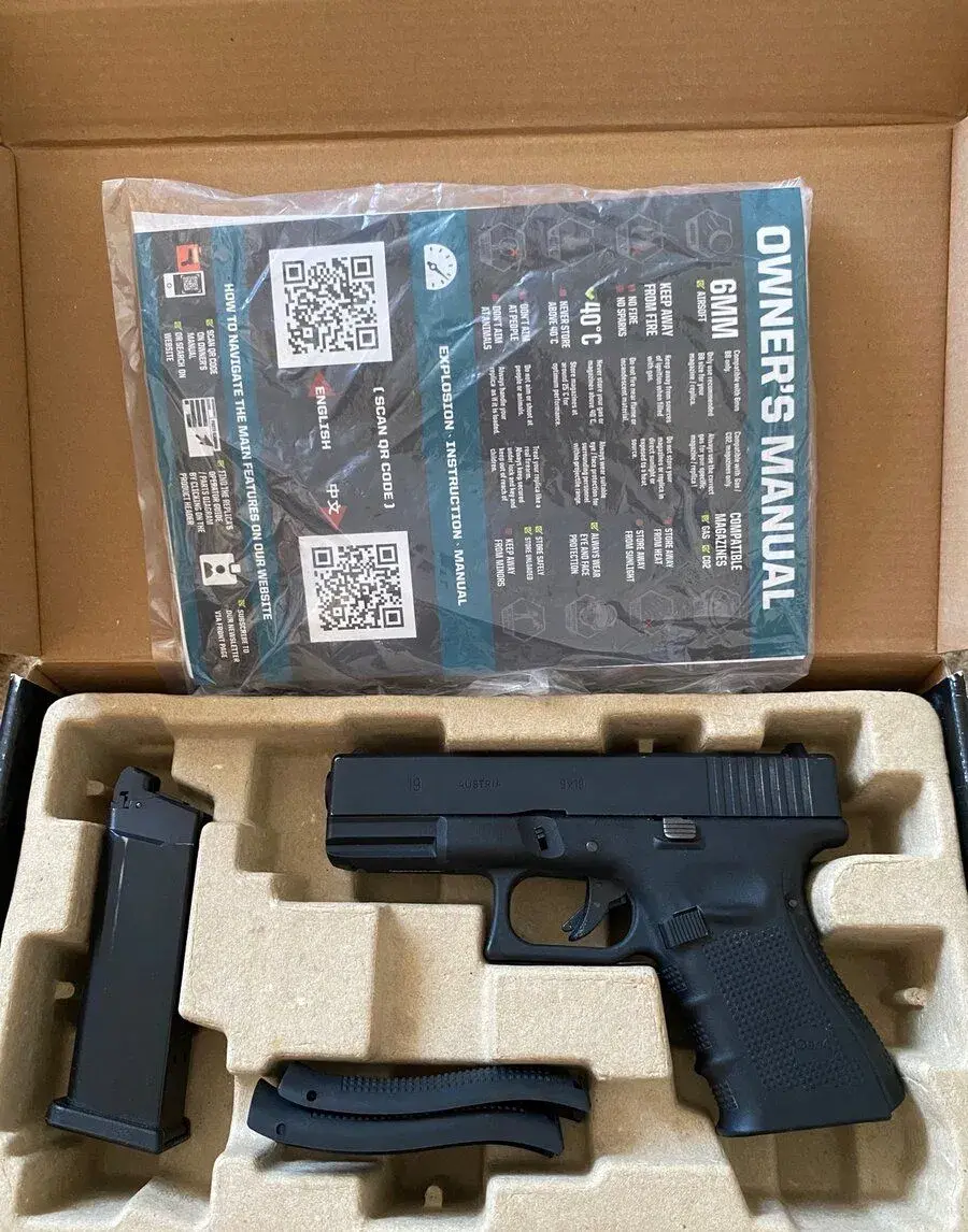 Airsoft GBB WE Glock 19 gen. 4